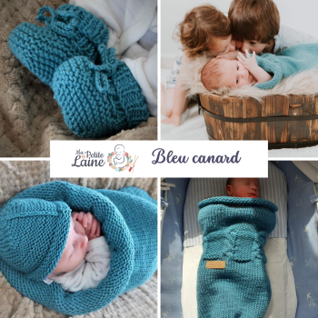 Kit tricot bébé : trousseau de naissance à tricoter