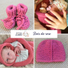 Kit tricot bébé : trousseau de naissance à tricoter