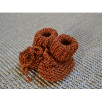 Evolving baby booties pattern - DIGITAL PATTERN