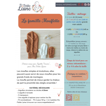 Kit de moufles : confort, chaleur et douceur pour toute la famille