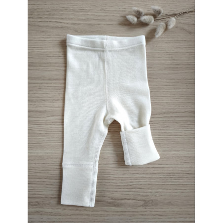 Elastyczne legginsy 100% merino - Wyprodukowano we Francji