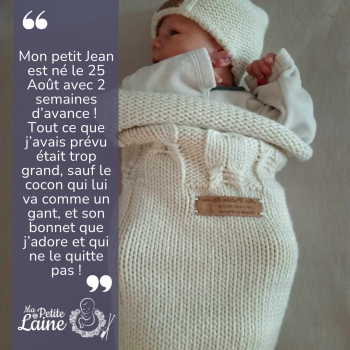 Mon cocon Ma Petite Laine: Un emmaillotage doux efficace