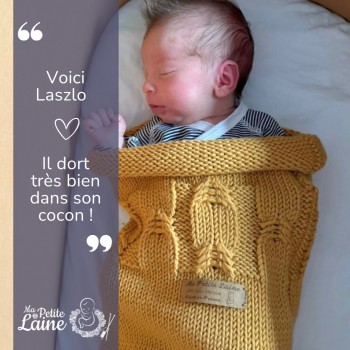 Mon Cocon ‘Ma Petite Laine 0-6 months : The modern sleeping bag