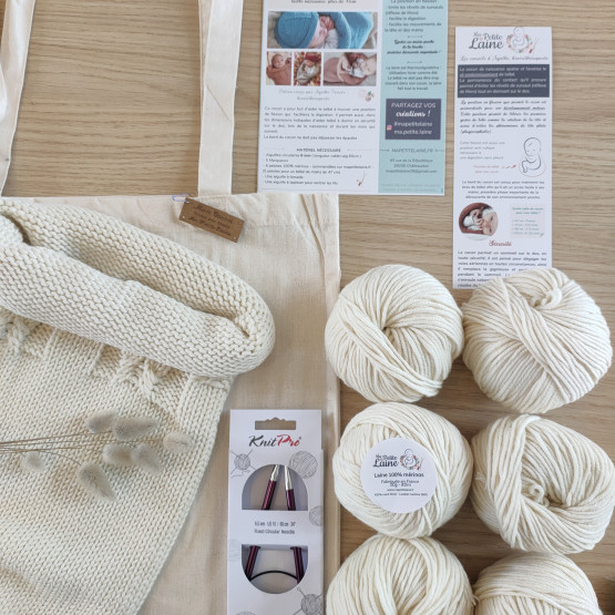 “I knit my cocoon” kit