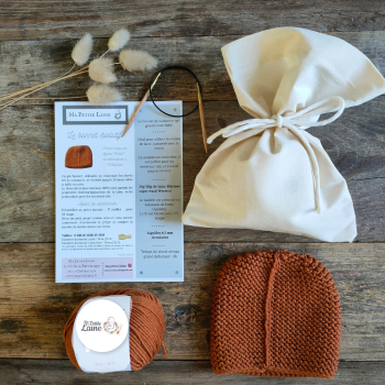 Knitting kit: the adjustable hat