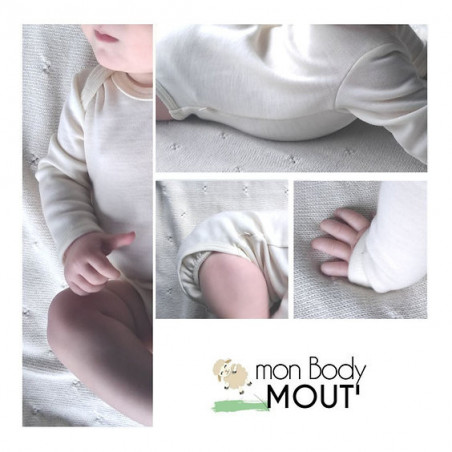 Body Evolutivo 100% merino - Prodotto in Francia